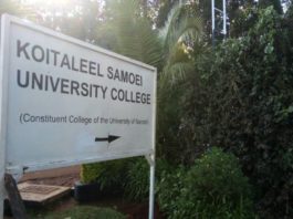 Koitalel Samoei University College (KSUC) Student's admission letter and KUCCPS pdf admission list download.