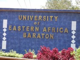 University of Eastern Africa, Baraton, student admission letter and KUCCPS admission pdf list download.