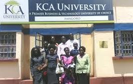 KCA University student admission letter and KUCCPS admission list pdf download.