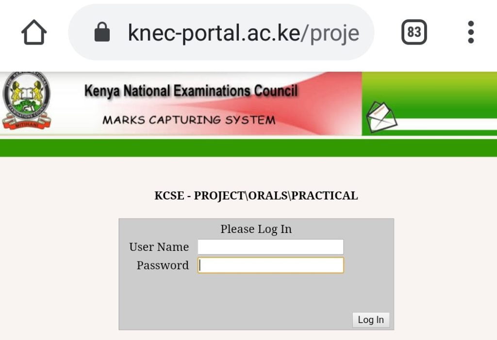 2020 KCSE project marks- Milestone 1 and 2.