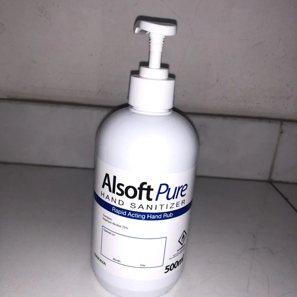 Hand Sanitisers.