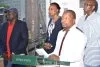 Health CS Mutahi Kagwe during Sunday's media briefing session. He has told off politicians from commenting on Health Matters; and more so Coravirus pandemic.