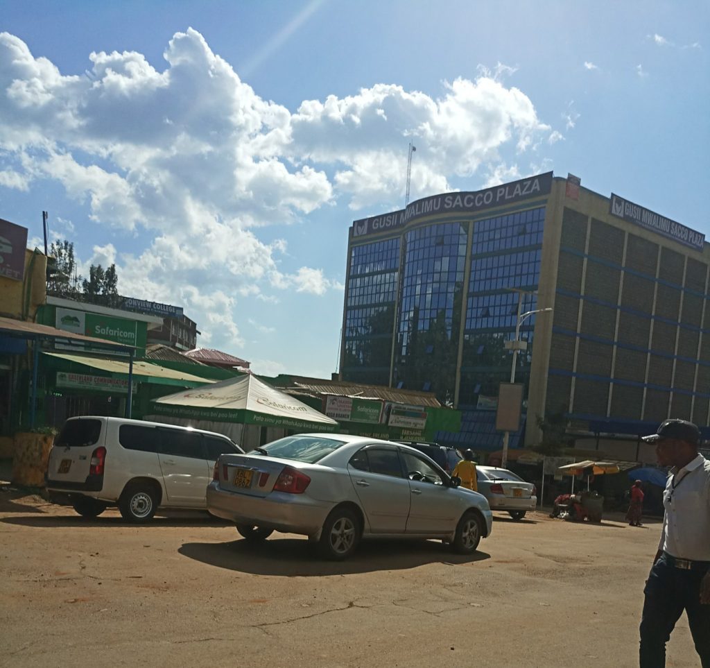 Gusii Mwalimu SACCO Building in Kisii town.