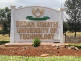 Dedan Kimathi University.