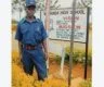 A Security officer. Schools have been ordered to trim excess support staff.