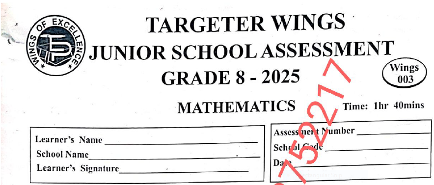 Grade 8 Free CBC exams Plus Marking schemes