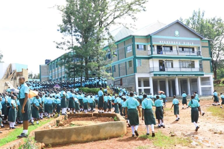 Nyabururu Girls in Kisii inaugurates a State of the Art Multipurpose Hall..