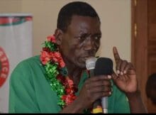Knut Secretary General Collins Oyuu.