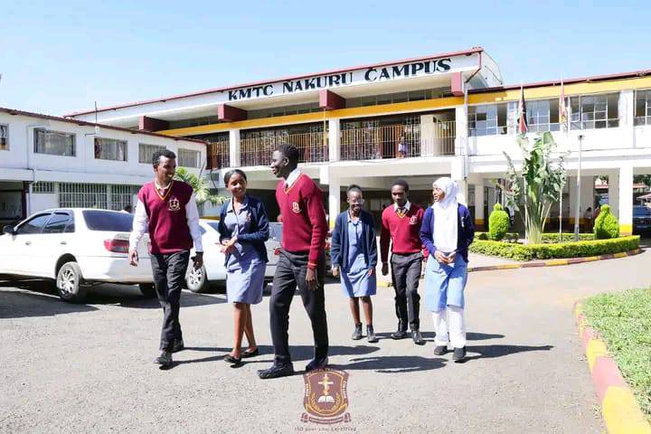 Kenya Medical Training College (KMTC) Students at their Campus