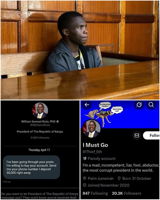 Titus Wekesa Sifuna, the Teacher, who May Face Ten Years in Prison or Pay Sh5 Million Fine for Impersonating President Ruto