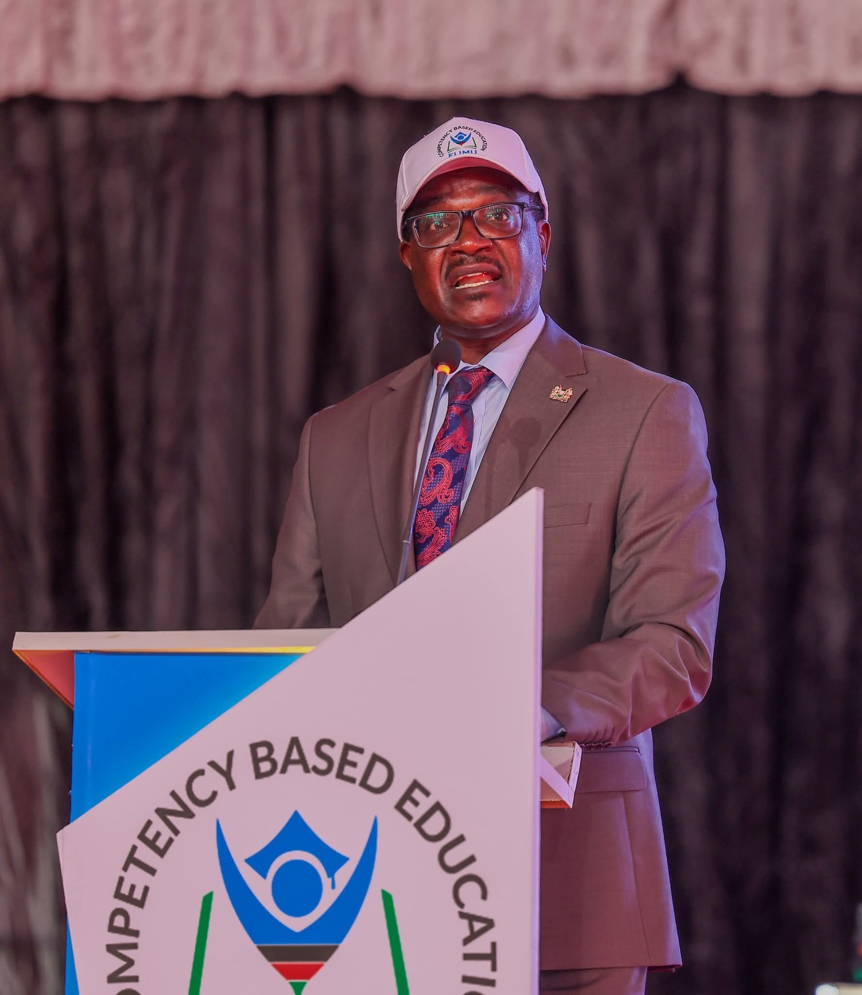 Ministry of Education Cabinet Secretary Julius Migos Ogamba.