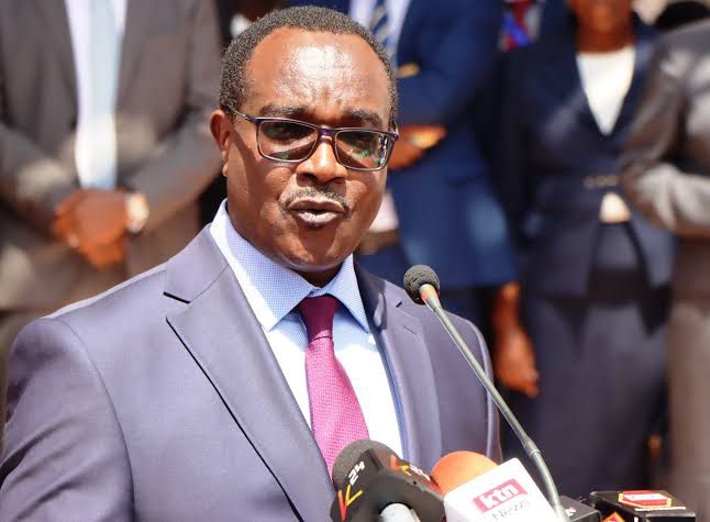 Education CS Julius Ogamba Migos.