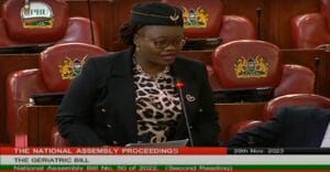 A Member of Parliament at the National Assembly