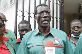 Collins Oyuu who is the Secretary General of the Kenya National Union of Teachers (KNUT).