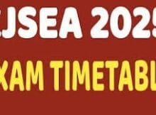 KJSEA Timetable 2025