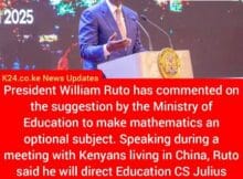 President Ruto weighs in on CBC Senior School Subjects Selection