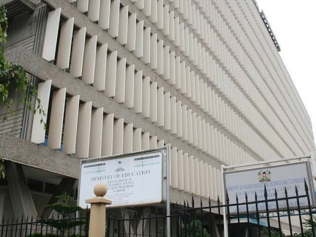 Jogoo House 'B' which is the Ministry of Education head office in Nairobi County, Kenya. It is located on Harambee Avenue.